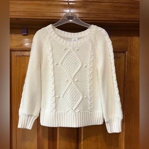 Kids Baby Gap LS Pullover Knit Sweater NWT
Size 4 / 5 XS Extra Small
100% Cotton